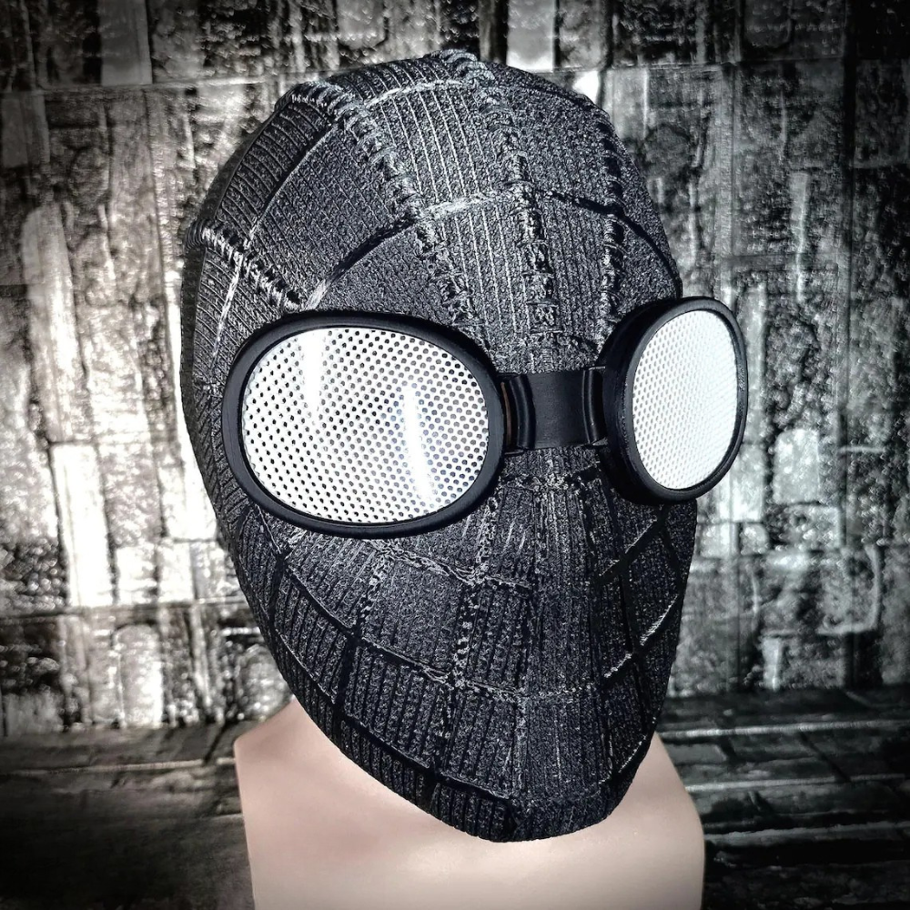 Noir Spider-Inspired Mask