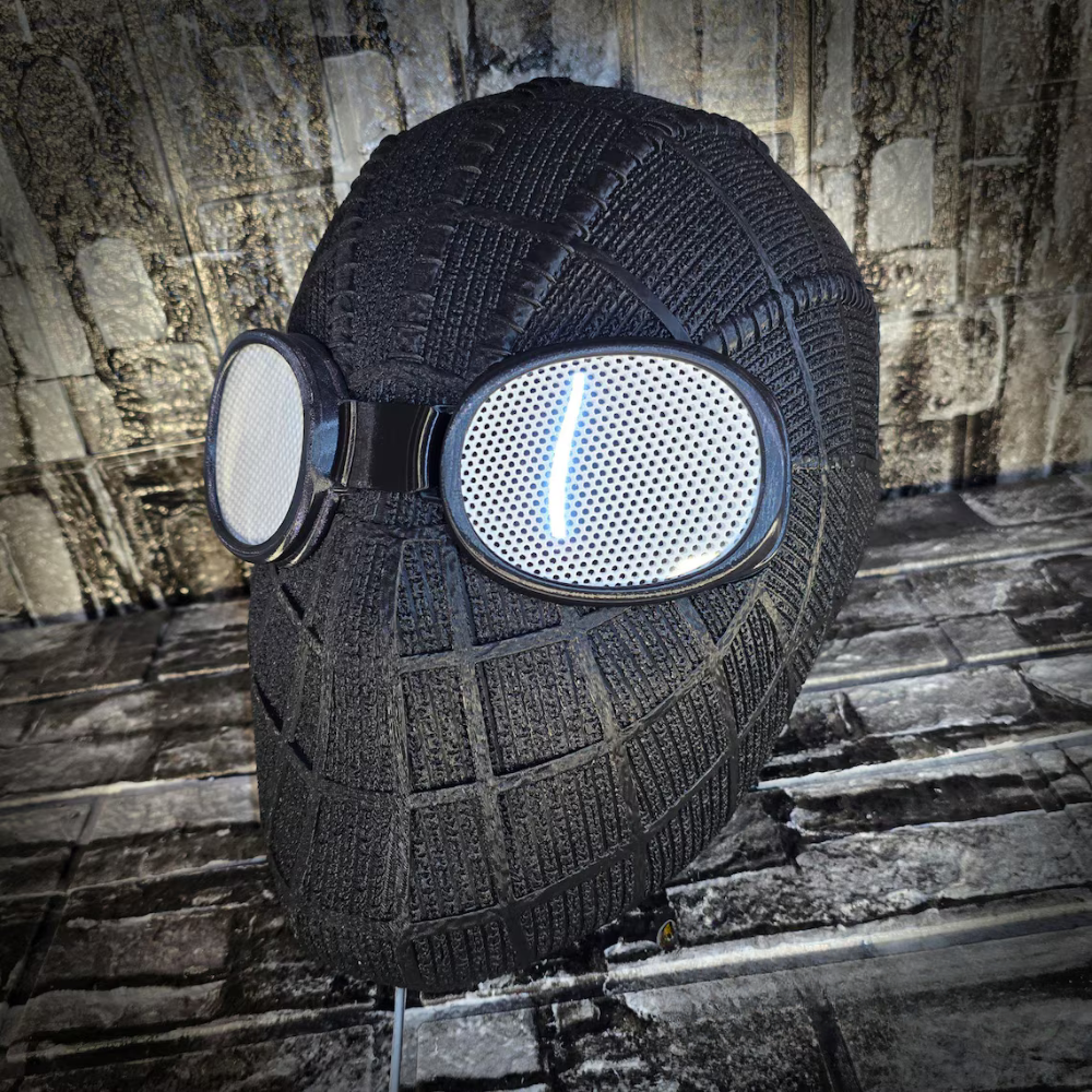 Noir Spider-Inspired Mask