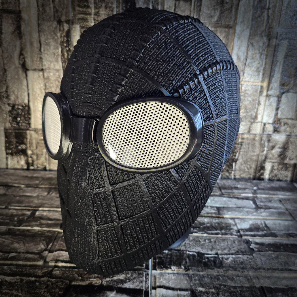 Noir Spider-Inspired Mask