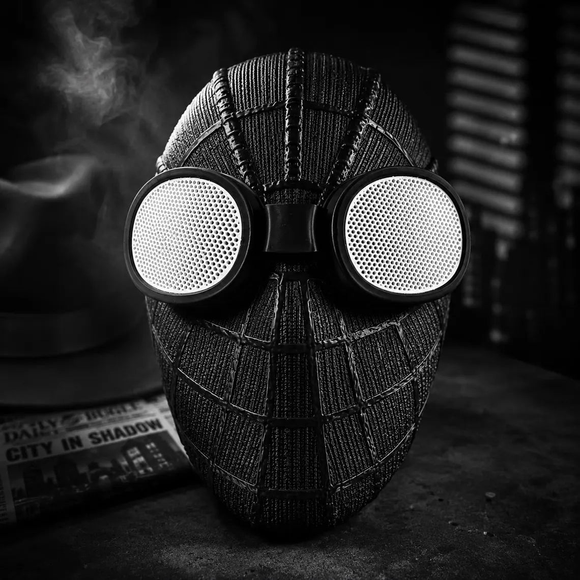 Noir Spider-Inspired Mask